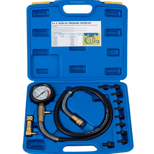 Tester prova pressione olio motore