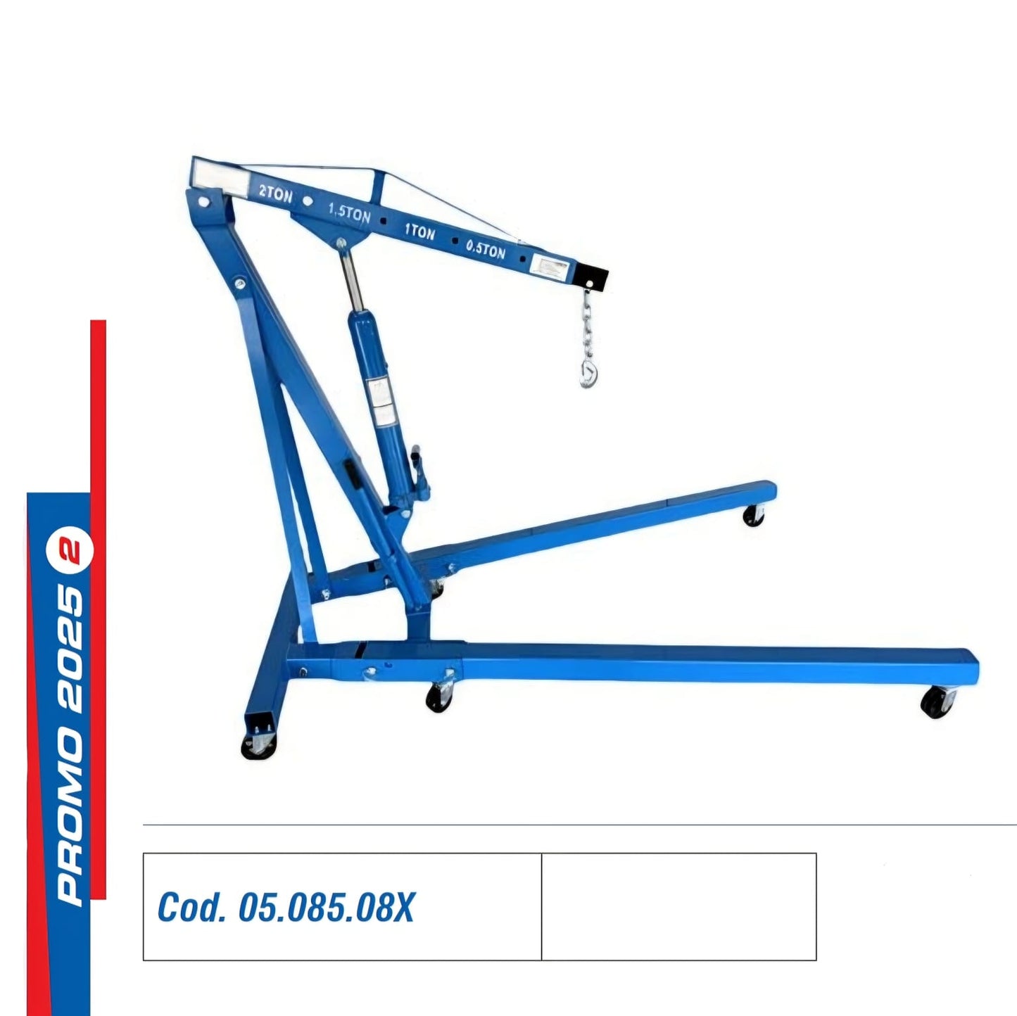 Gru Pieghevole - 2 Tonnellate